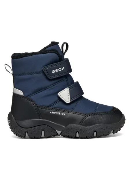 Geox Śniegowce B Baltic Boy B Abx M granatowy