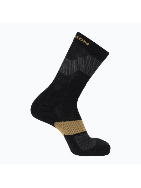 Olcsóbban. Trekking zokni Salomon X Ultra Crew black/kelp. Méret: EU fekete