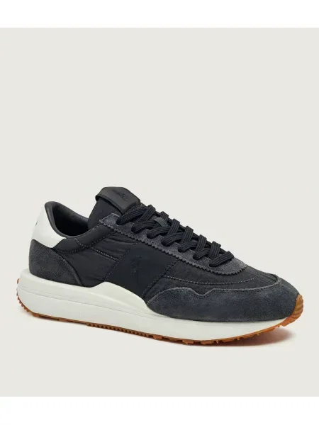 POLO RALPH LAUREN Sneakers Train 89 | piele întoarsă negru