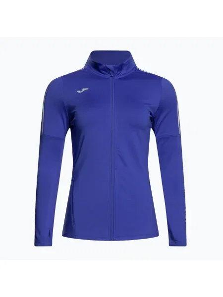Дамски потник за бягане Joma R-City Full Zip blue синьо