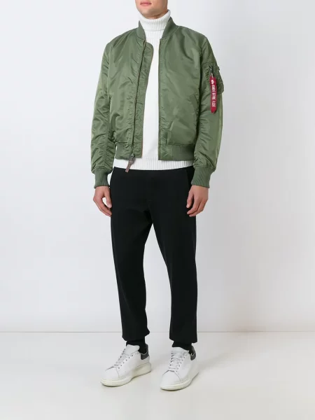 Klasikinis striukė Alpha Industries žalia