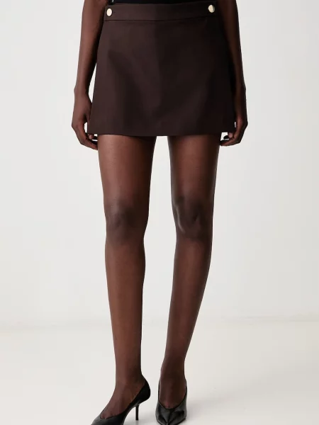 Sportmax Ottuso fustă-pantalon cu vâscoză pentru femei