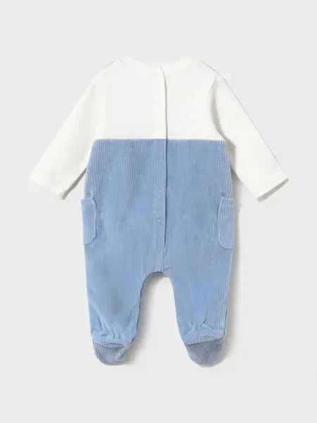 Mayoral Newborn kombinezon za bebe od pamuka plava