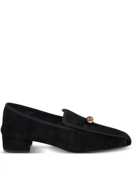 Pantofi loafer Herbert Levine din piele de căprioară negru