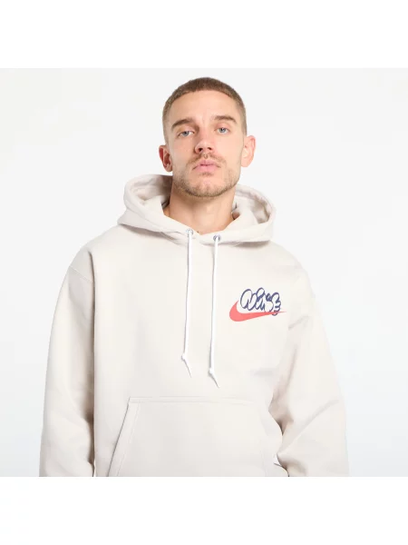 Суитшърт Nike Solo Swoosh Fleece Hoodie Lt Orewood Brn XS