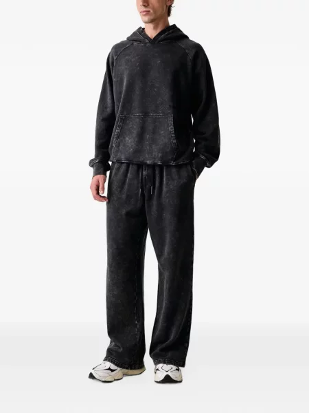 Суичър с качулка Karl Lagerfeld Jeans черно