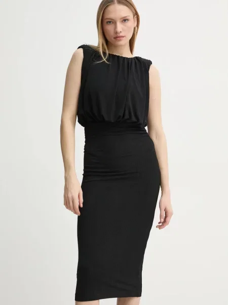 Obleka Day Birger et Mikkelsen Virgine črna