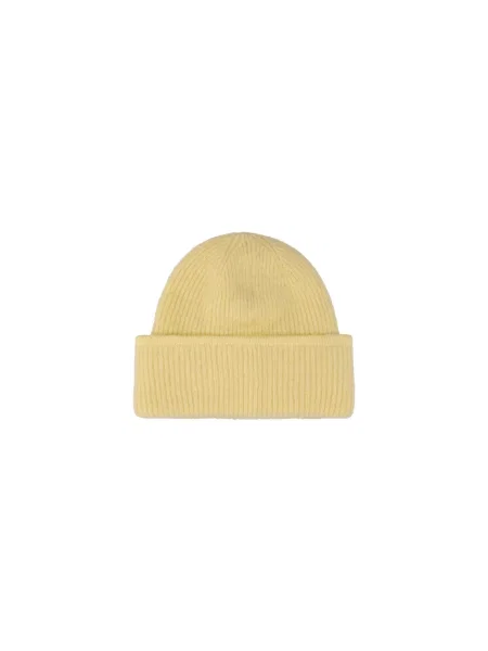 Czapka Jacquemus wełniana żółta