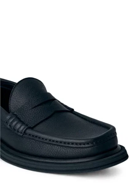 Pantofi loafer Referenc din piele negru