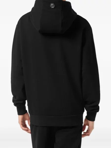 Hoodie Philipp Plein μαύρο