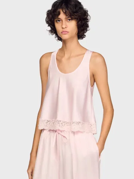 Топ Sandro рожевий