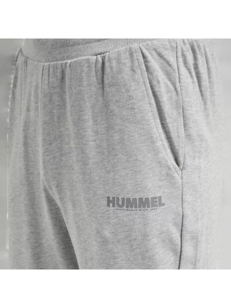 Zúžené kalhoty Hummel šedé