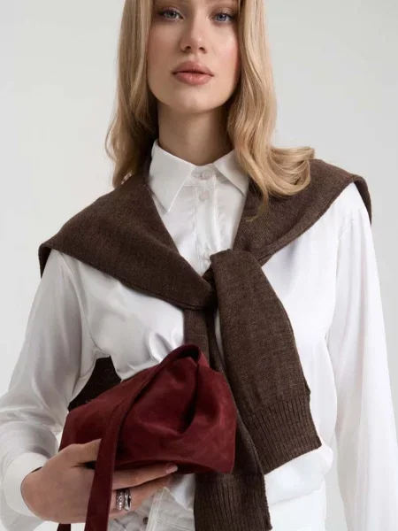 TrikoBakh Хустка коричневий