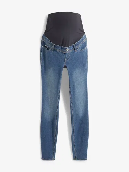 Dżinsy ciążowe skinny niebieskie
