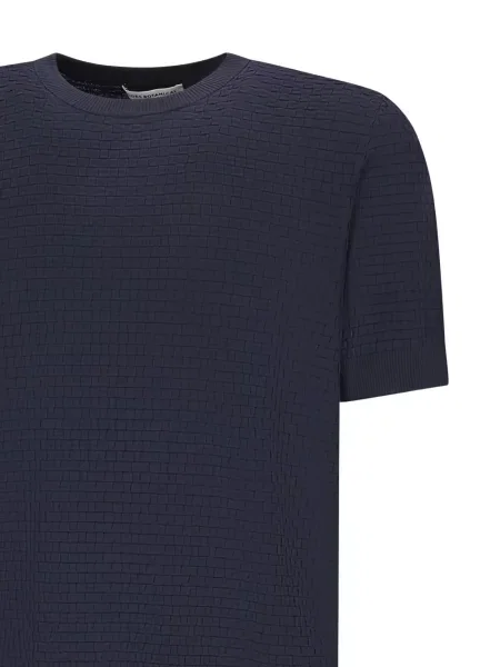 Tricou Goes Botanical tricotate albastru
