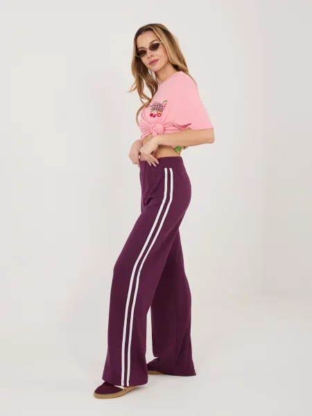 Pantaloni de trening Relevance violet