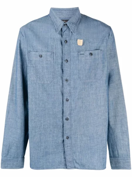 Cămașă Ralph Lauren Rrl albastru