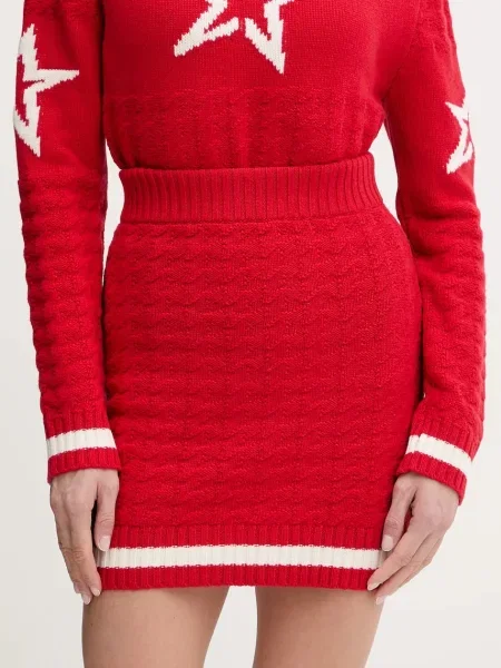 Perfect Moment fustă sport rosu mini creion