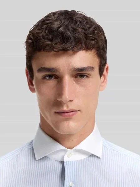 Koszula biznesowa o kroju slim fit z czystej bawełny Boss