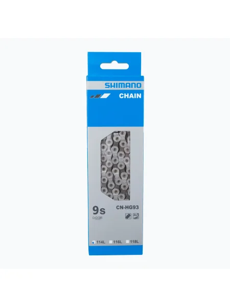 Olcsóbban. Shimano kerékpár lánc + Pin láncszem Méret: 9 rz ezüst