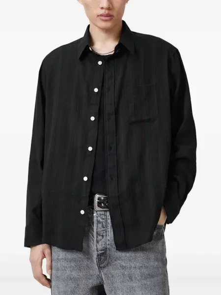 Cămașă Allsaints negru