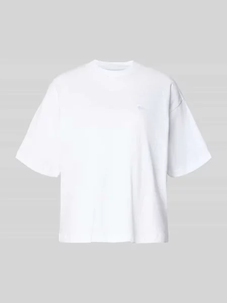 T-shirt o kroju regular fit z czystej bawełny model CHESTER' Carhartt Wip biała