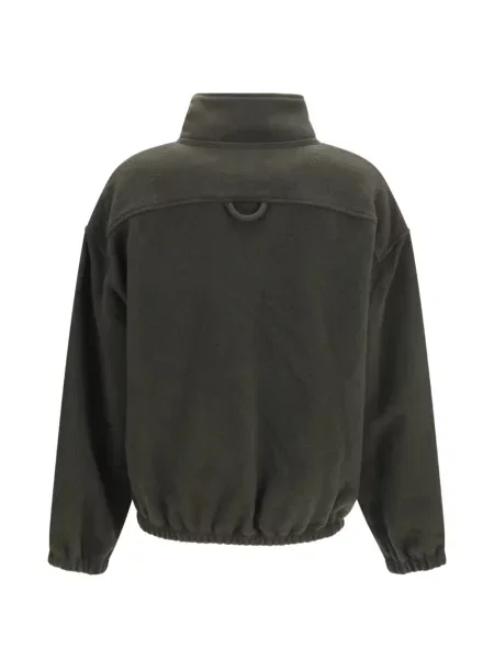 Pulover Rier din fleece verde