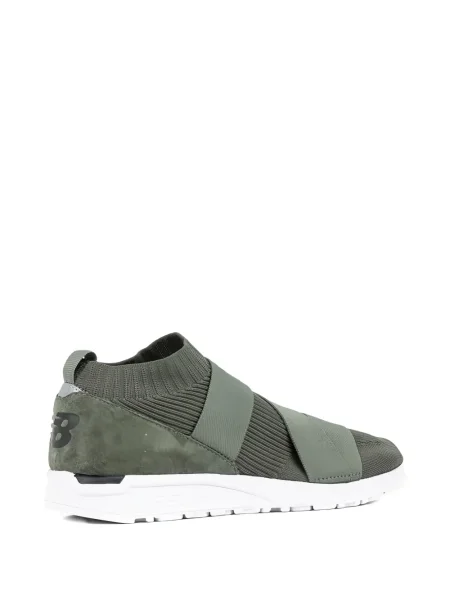 Πλεκτά sneakers New Balance 247 με σκρατς μαύρο