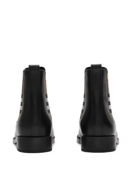 Botine Burberry din piele negru
