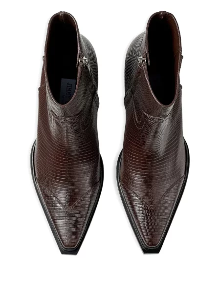 Botine Jimmy Choo maro