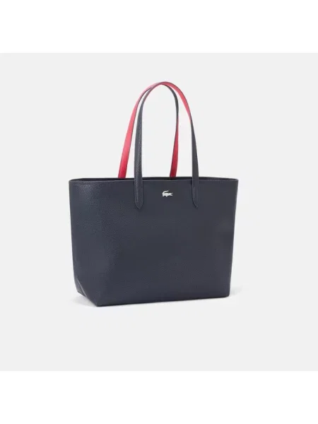Shopperka Lacoste niebieska