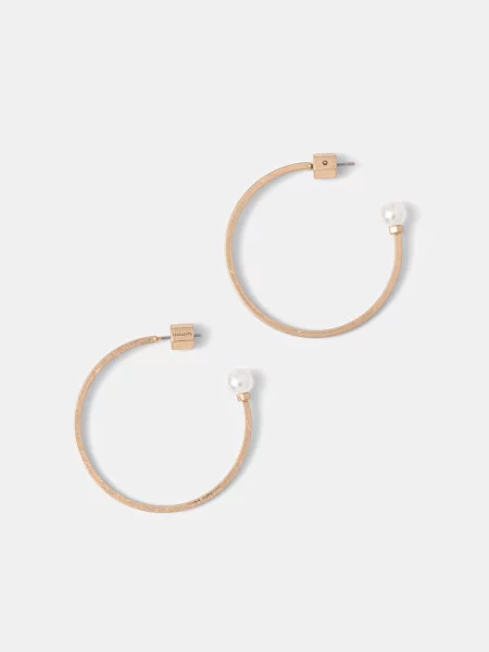 AllSaints Cercei Hazel Pearl auriu / perlat alb