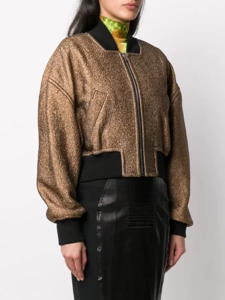 Bomber bunda Jean Paul Gaultier Pre-owned zlatá
