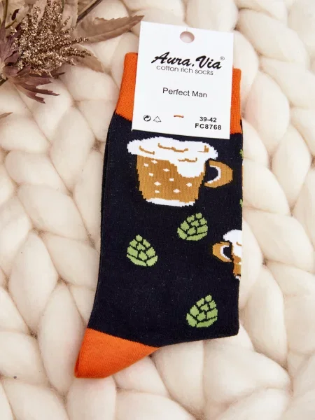 Nogavice Aura.via črna