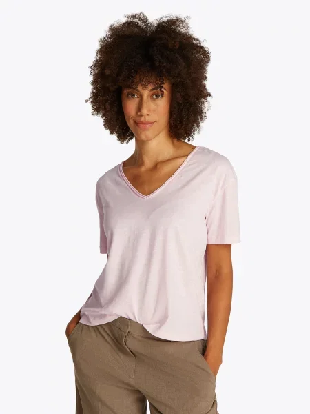 TOMMY HILFIGER Tricou pastel roz