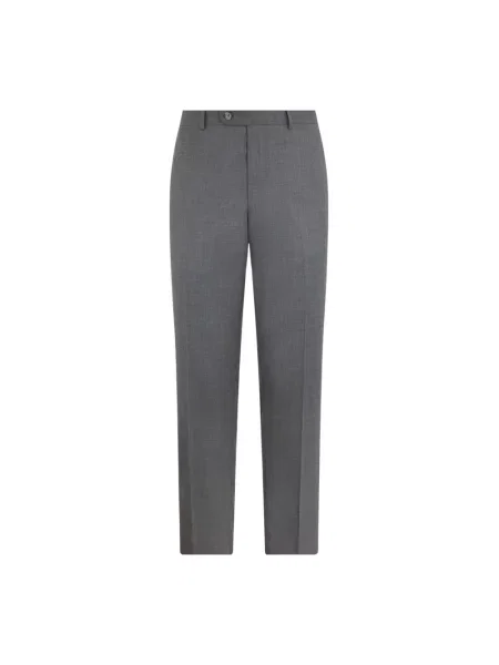 Spodnie Brooks Brothers wełniane szare