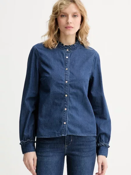 Morgan cămașă pentru femei din denim
