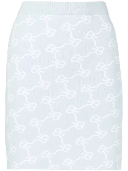 Dzianinowa spódnica Rokh niebieska