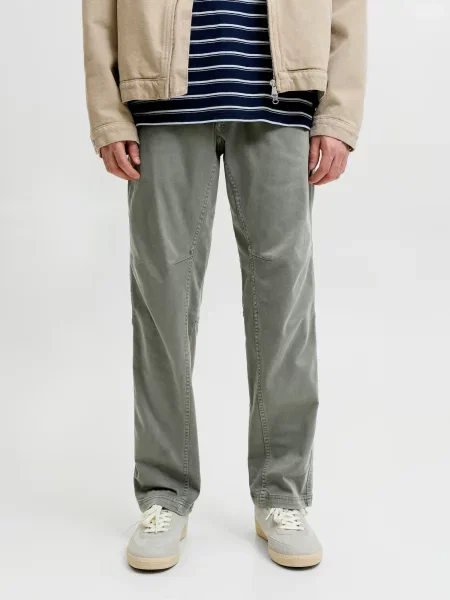 JACK & JONES Nohavice Kane olivová