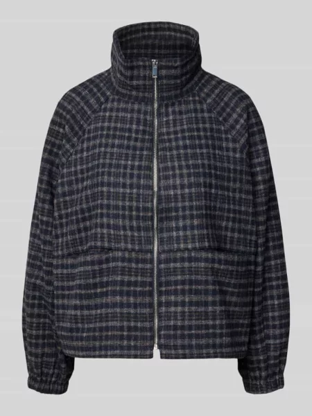 Kurtka ze stójką model ‘Mae’ Lollys Laundry granatowa