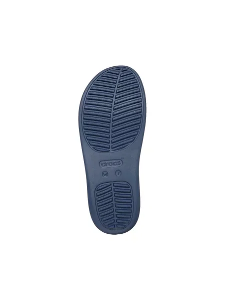 Pantofi Crocs cu bretele albastru
