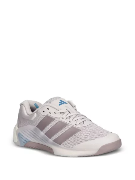 Leopárdmintás futó nadrág Adidas nyomtatás piros