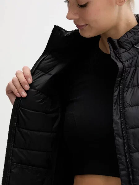 Жилет Ea7 Emporio Armani с капюшоном черный