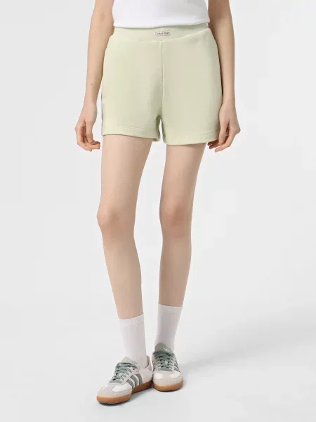 Джинсовые шорты Calvin Klein Jeans зеленые