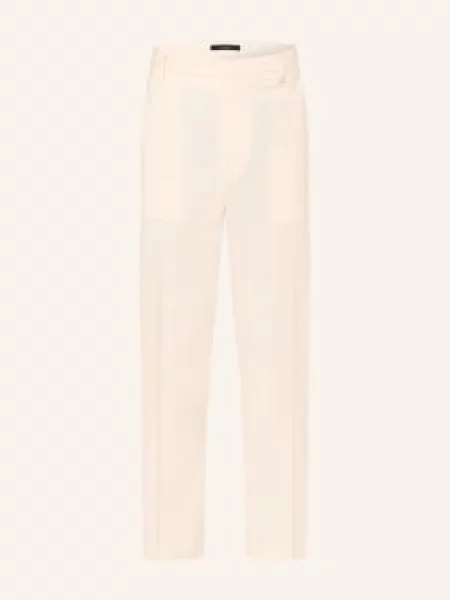 I'm Brian Spodnie Garniturowe Slim Fit weiss
