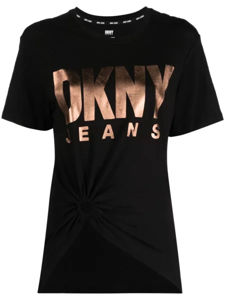 Tricou Dkny cu imagine negru