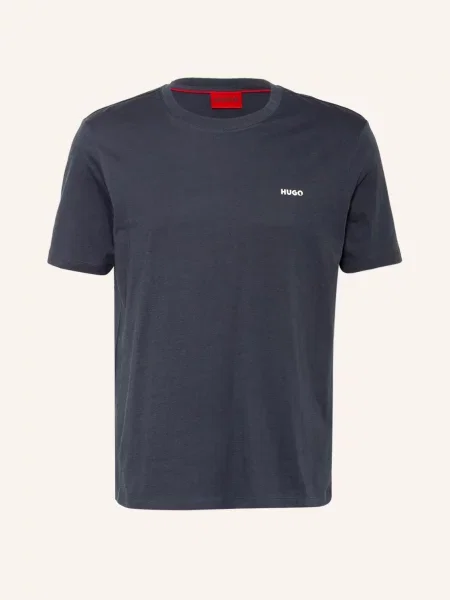 Hugo T-Shirt Dero blau beżowa