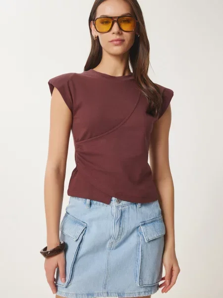 Happiness İstanbul Tricou maro