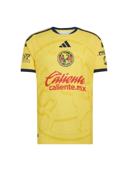 ADIDAS PERFORMANCE Funkční tričko Club América Authentic žlutá / červená třešeň černá