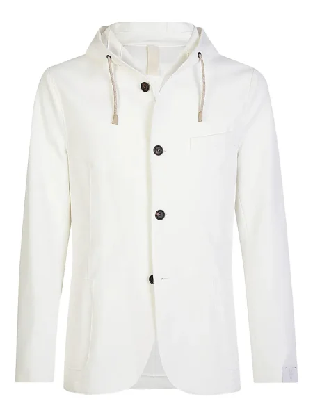 Блейзър Eleventy с качулка бяло